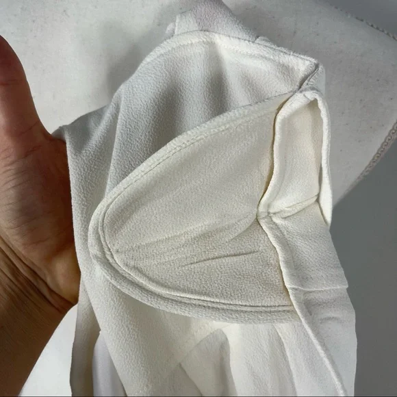 NEW Remain Birger Christensen padded shoulder tux top - Picture 7 of 7